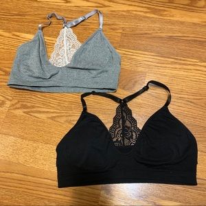 SOLD V Neck Jessica Simpson Bralette Size M Bundle